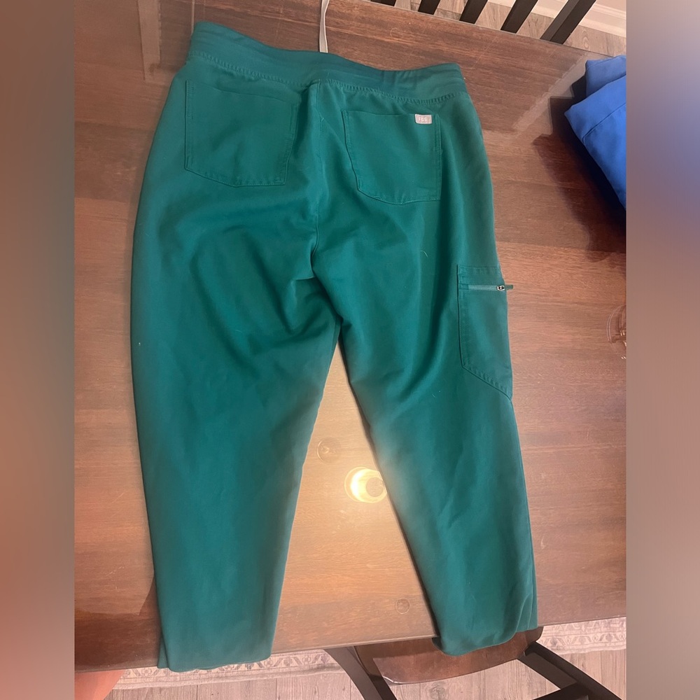 Figs Medium Hunter Green Zamora Jogger Scrub Pants
